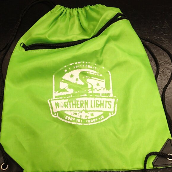 Green Cinch Sack - Picture 1 of 4